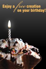 Receive Free Ice Cream on Your Birthday