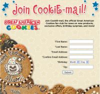 Free Cookies & Drink From Great American Cookies