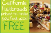 Free California Flatbreads at Jamba Juice Today!