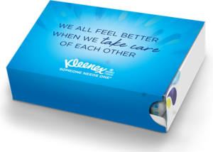 Personalized Kleenex Care Pack