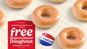 FREE Original Glazed Dozen Doughnuts at Krispy Kreme