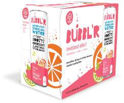 FREE 6-pack of Bubbl'r Antioxidant Sparkling Water