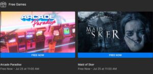 FREE Games from Epic Games