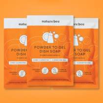 FREE Nature Bee's Powder-to-Gel Kitchen Dish Soap Sample