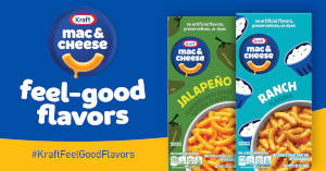 FREE Kraft Mac & Cheese Feel-Good Flavors Pack