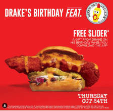 FREE Slider at Dave's Hot Chicken