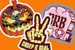 FREE Halloween Sticker Pack