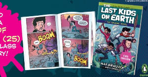 FREE Last Kids On Earth Graphic Novel Sampler for Teachers