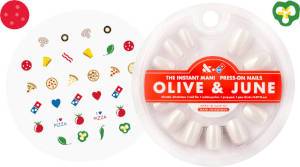 FREE Olive & June Pizza Topping Nail Art Stickers and Press-on Nails